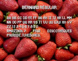 Bernard Regular font