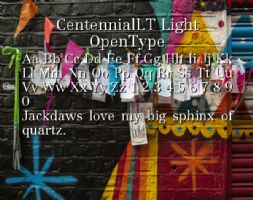 CentennialLT Light OpenType font