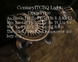 CenturyITCBQ Light OpenType font