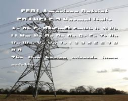 CFB1 American Patriot SPANGLE 2 Normal Italic OpenType font