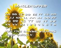 DingleHopper font