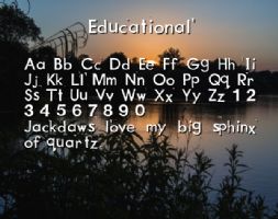 Educational font