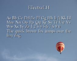 ElectraLH font