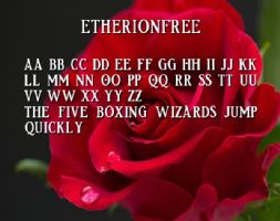 EtherionFREE font