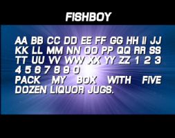 Fishboy font