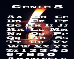 Genie 5 font