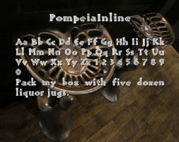 PompeiaInline font