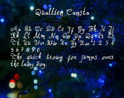 Quallien Cansta font