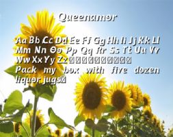 Queenamor font