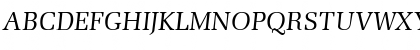 Memoir Italic Font Memoir Italic Font
