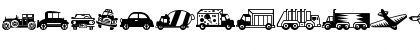 Mini Pics Lil Vehicles Regular Font Mini Pics Lil Vehicles Regular Font