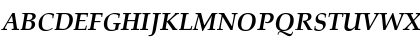 Palatino Linotype Bold Italic Font