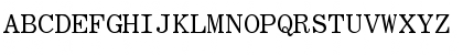 RomanFixedWidth Regular Font
