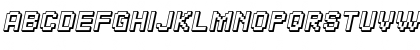 SF Pixelate Shaded Bold Oblique Font