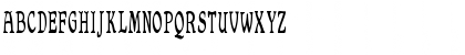 ShrewsburyCondensed Regular Font