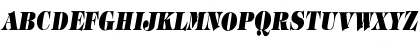 Timpani_Heavy-Italic Cn Regular Font