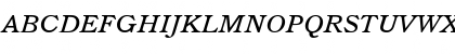 Bookman Italic Font