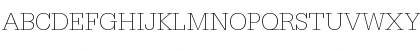 URWEgyptienneTExtLigWid Regular Font