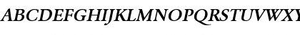 URWGaramondTDemWid Oblique Font