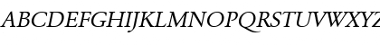 URWGaramondTWid Oblique Font