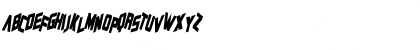 Zero Gravity Bold Italic Font