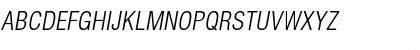 AGLettericaCondL Italic Font AGLettericaCondL Italic Font