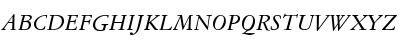 American Garamond Italic Font American Garamond Italic Font
