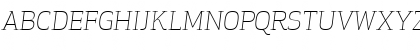 Apex Serif Light Italic Regular Font