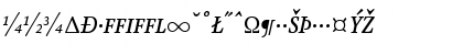 AtmaSerifExp-MediumItalicQC Regular Font AtmaSerifExp-MediumItalicQC Regular Font