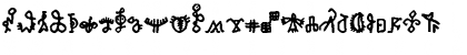 Bamum Symbols 1 Bamum Symbols 1 Font
