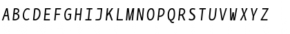 BPmono Italic Font