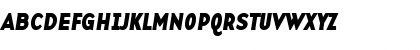 BaseTwelveSans Bold Italic Font