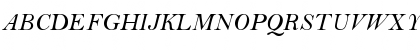 Bell MT Std Italic Font