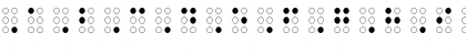 Braille Outline Regular Font Braille Outline Regular Font