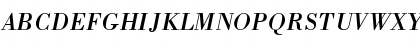 Bodoni Italic Font