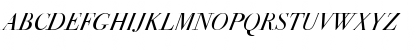 Bodoni72OSC Italic Font