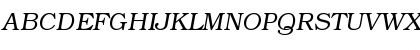 ITC Bookman Light Italic Font