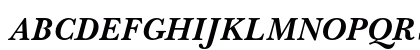 Baskerville No.2 Bold Italic