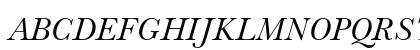 Baskerville No.2 Italic