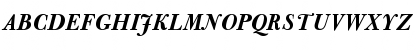 Bulmer MT Bold Italic Font