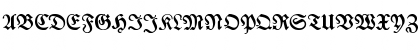 Breitkopf Fraktur Regular Font