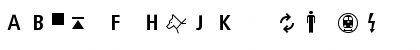 BVGPictZwo Regular Font