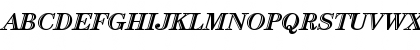 ITC Century Handtooled Bold Italic Font