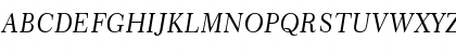 Century 751 Italic Font