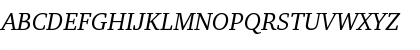 CharterOSC Italic Font