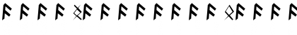 Britannian Runes Regular Font