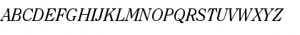 ITC Clearface Regular Italic Font