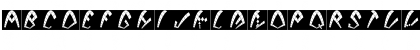 Dack BrokenNegative Font