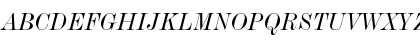 De Vinne Italic Font