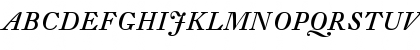 DTLFleischmannST Italic Font